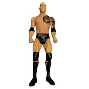 WWE The Rock 31 Inch Giant Size Action Figure 9 Points of Articulation Toy